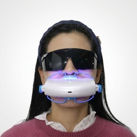 Lunettes de jeu anti-lumière bleue noires, E-Sports, haute protection contre la lumière, UV400, lunettes de blanchiment des dents, accessoires de blocage de la lumière LED