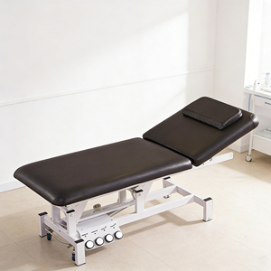 Mesa de <span class=keywords><strong>Derma</strong></span> Eléctrica Ajustable en Altura con 3 Motores, Personalizable de Fábrica, Color Opcional, Silla Cosmética, Cama Facial de Belleza - Product Image 5