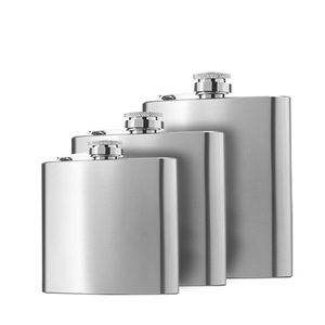 100Pcs Biểu Tượng Tùy Chỉnh Công Suất Khác Nhau Nam Rượu Whisky Rượu Vang Nồi Chai Túi Màu Đen Xách Tay Thép Không Gỉ Hip Flask - Product Image 6