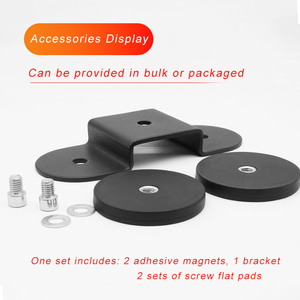 Dia 66 88mm usine directement supports magnétiques revêtus <span class=keywords><strong>de</strong></span> caoutchouc fort pour projecteurs <span class=keywords><strong>de</strong></span> bande <span class=keywords><strong>de</strong></span> <span class=keywords><strong>toit</strong></span> <span class=keywords><strong>de</strong></span> voiture fixes - Product Image 5