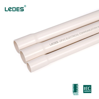 Conduit de communication rigide en PVC blanc AS/NZS 2053, norme australienne, résistant aux UV, pour câble à fibres optiques NBN
