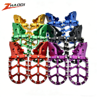 Pédales modifiées ZhaoDi SurRon Ultra Bee en acier haute résistance et aluminium, accessoire tout-terrain pour la rénovation/amélioration, garantie 1 an