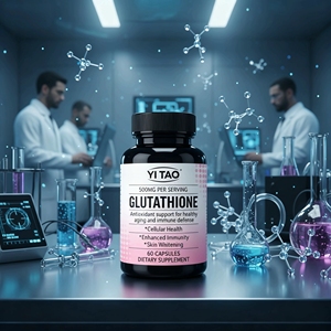 Capsules de glutathion 500 mg plus vitamine C, complément antioxydant pour stimuler l'immunité, éclaircir la peau, lutter contre le vieillissement et favoriser la santé cellulaire - Product Image 5