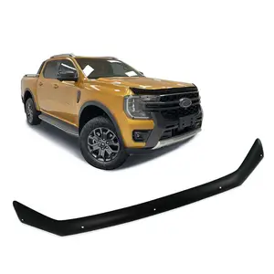 YCSUNZ Preto Matte Car Bonnet Guard Protector Para Ford Ranger Next Gen 2022 2023 caminhão 4x4 Acessórios