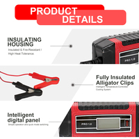 Chargeur de batterie AGM Kende 6V 12V 24V 100Ah 120Ah 200Ah 250Ah
