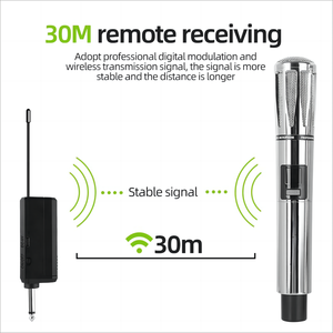 Demao YRG-227 microphone sans fil rechargeable pour KTV chant vidéo <span class=keywords><strong>HD</strong></span> <span class=keywords><strong>son</strong></span> portable série originale - Product Image 5