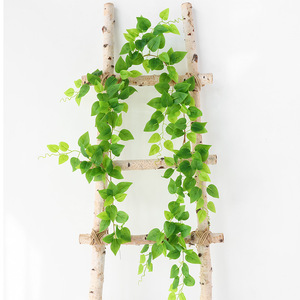 Plante grimpante artificielle Hua Qianyun 100-200cm, feuilles en soie, décoration de mariage et de maison - Product Image 2