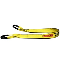 Correas de Elevación de Nailon de Alta Calidad, Cintas de Elevación de Nailon para Grúas, Correa de Elevación de Nailon Cómoda y Duradera