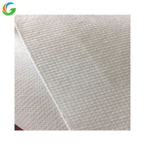 Vàng khâu ngoại quan không dệt <span class=keywords><strong>interlining</strong></span> 100% polyester khâu ngoại quan vải polymesh tăng cường rPet Đen stitchbond - Product Image 1
