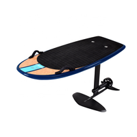 E-Foil entièrement en carbone + planche à foil électrique, hydrofoil de surf en volant avec batterie et moteur Efoil (foil + planche) 8000W