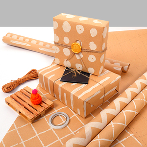 High Quality Wholesale 80g Birthday Kraft <b>Paper</b> Tissue 43*300cm Gift Luxury Custom Packaging <b>Wrapping</b> <b>Paper</b> <b>Roll</b> - Product Image 6