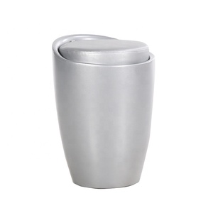 Colorful ABS Plastic <strong>Storage</strong> Baskets Multi-Use Laundry Bin <strong>Stools</strong> for <strong>Bathroom</strong> Hotel School Apartment Villa - Product Image 2