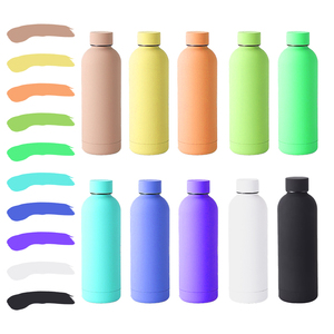 Custom Logo 350ml 500ml 750ml 1000ml BPA Free Stainless Steel Double Walled Insulated Drink Water Bottle - Product Image 5
