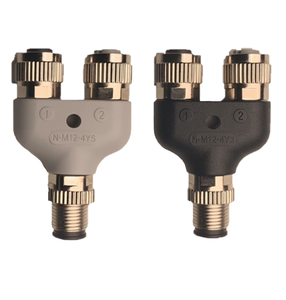 4-5 Pin Male To Female Sensor <strong>Connector</strong> Wiring Plug Connectors M12 Three-Way <strong>Waterproof</strong> Y-Type Splitter Adapter - Product Image 5