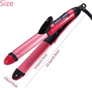 เครื่องมือจัดแต่งทรงผม 2 in 1 ที่หนีบผมไฟฟ้า เครื่องม้วนผมและยืดผม - Product Image 5