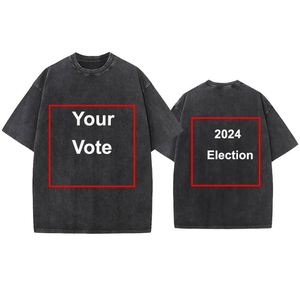 Camiseta con Logotipo Personalizado para la Campaña Electoral de 2024, Eventos del Día de las Elecciones, Imagen del Presidente de EE. UU., Camiseta para Hombre - Product Image 2