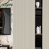 <strong>Best</strong>-<strong>selling</strong> Modern Design Indoor 15mm Thick Wood Grain Grille <strong>Wall</strong> <strong>Panels</strong> High-end Wpc Anti-mold Waterproof Various Styles