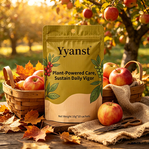 Yyanst Plant-<b>Powered</b> Daily Vigor Coffee 10g*10 Sachets Resealable Stand Pouch Natural Herbal Wellness Instant Drink - Product Image 4