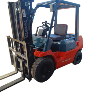Used Japan Toyota Diesel <b>Forklift</b> for 2 Ton FD 25 2024 Model Japan Original <b>Forklift</b> Truck for Sale - Product Image 1