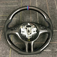 Volant de voiture en fibre de carbone personnalisé pour E46 M3 E38 E39 E53 318 320 325 330, accessoires automobiles OLIVER, fabrication continentale
