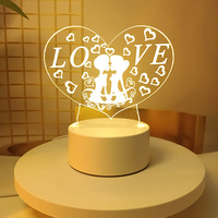 Télécommande 16 couleurs 3D veilleuse Illusion lampe 3d base de lampe acrylique base de lumière led bases de lumière pour acrylique