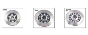 Luz LED RGBW para Fuentes, Impermeable IP68 - Luz de Boquilla Anular con Control Remoto RF para Piscinas y Fuentes Decorativas - Product Image 3
