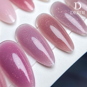 Deroi Gel Constructor Duro con Purpurina <span class=keywords><strong>Rosa</strong></span> <span class=keywords><strong>Color</strong></span> <span class=keywords><strong>Nude</strong></span> para Extensión de <span class=keywords><strong>Uñas</strong></span> - Product Image 4