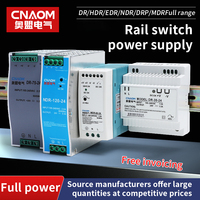 Alimentation série DR NDR EDR 110V 220V AC à 12V 24V 48V DC Alimentation à découpage sur rail Din à sortie unique