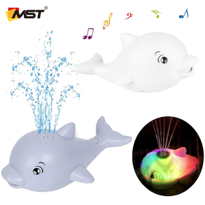 MST yüzen yunus Model müzik banyo oyuncakları farklı lamba elektrikli indüksiyon banyo oyuncakları çocuklar için - Product Image 1