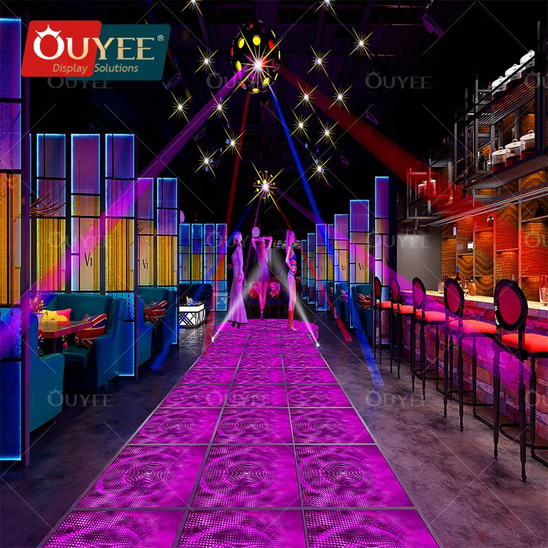 3D Design Service Night Club Equipment Night Club Led Lights Wallpaper For Night Club