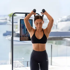 Speediance máquina de fitness tonal, treinador pessoal integrado digital para combinação, sistema de fitness para academia doméstica