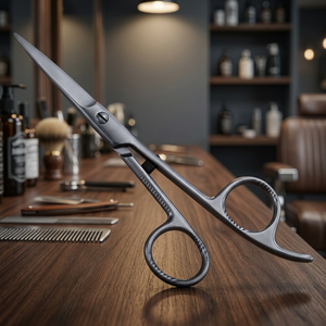 Ciseaux de coiffure économiques pour droitiers de la marque ASAP, légers, à long manche, en acier inoxydable - Product Image 3