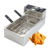 Friteuse électrique intelligente à ultrasons pour petits corndogs, bananes frites et frites en forme de navette, à poser sur comptoir