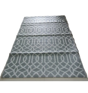 Tappeto da Esterno Reversibile Portatile <span class=keywords><strong>in</strong></span> <span class=keywords><strong>Plastica</strong></span> Intrecciata per Campeggio e Camper - Product Image 6