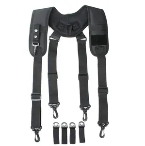 战术责任腰带线束带钥匙下巴的可调节工具腰带吊带