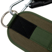 Bandas de Resistencia para Ejercicios de Dominadas LS1155, Resistentes, con Reposapiés/Rodillas de Tela, para Entrenamiento de Fuerza