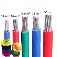 Cable Eléctrico con Aislamiento de PVC y Núcleo de Aluminio, Certificado CE, 1mm 2mm 4mm 6mm 8mm