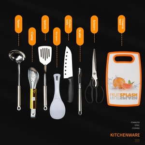 Set Peralatan Memasak <span class=keywords><strong>Camping</strong></span> Ringkas 8-Piece dengan Tas Oxford Tahan Lama untuk Peralatan Memasak BBQ Luar Ruangan yang Ringan. - Product Image 2