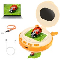 Loupe numérique portable HD avec fonction photo et vidéo, mini caméra scientifique de poche pour enfants, couleur personnalisable, cadeau d'anniversaire