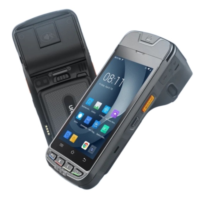 I9000s Mobile Payment POS Terminal Android8.1 Supports NFC Bluetooth USB Magnetic Stripe Card IC Card Scan Engine 58mm In-built