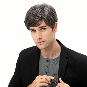 <span class=keywords><strong>Peluca</strong></span> sintética para hombre y mujer, <span class=keywords><strong>peluca</strong></span> corta de pelo rizado en capas, <span class=keywords><strong>peluca</strong></span> de disfraz marrón - Product Image 1