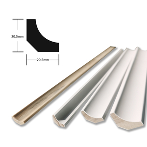Moldura de Pino de Alta Calidad para Interiores, Moldura de Techo para Esquinas Exteriores, Moldura de Pared Decorativa - Product Image 1