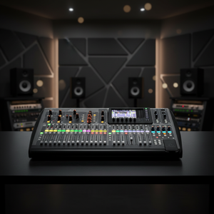 Mezclador de Audio Digital <span class=keywords><strong>Behringer</strong></span> <span class=keywords><strong>X32</strong></span> Compact de 32 Canales Usado, Consola Reacondicionada con Pantalla Táctil para Escenario, DJ, Conciertos y Sonido en Vivo - Product Image 1