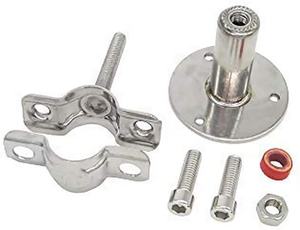 Aohoy ตัวยึด<span class=keywords><strong>ท่อ</strong></span>แบบปรับได้ทำจากส<span class=keywords><strong>แตน</strong></span><span class=keywords><strong>เล</strong></span><span class=keywords><strong>ส</strong></span><span class=keywords><strong>ส</strong></span>ตีลมีสาย<span class=keywords><strong>รัด</strong></span>ปรับระดับได้ - Product Image 4