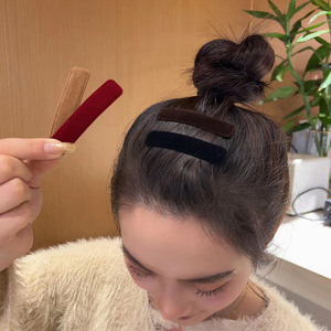 ชุดคลิปผมโฟลเดอร์สีลูกกวาดมีช่องใส่แม่เหล็กกล่องบรรจุภัณฑ์ด้านหลังของบัตรอย่างง่ายอุปกรณ์เสริมคลิปผมออก - Product Image 3