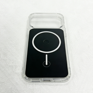 Étui de téléphone magnétique noir pour <span class=keywords><strong>iPhone</strong></span> 16, 15, 14, <span class=keywords><strong>Pro</strong></span> Max Plus. Ajoutez une plaque en fer pour transformer instantanément votre appareil en série 17. - Product Image 4
