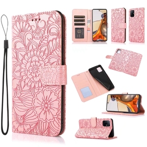 Funda de Cuero PU con Diseño de Flores para Samsung Galaxy S24 S23 Plus S22 <span class=keywords><strong>Ultra</strong></span> S21 FE A13 4G <span class=keywords><strong>A23</strong></span> A53 A33 A03S A82 5G A22 A32 - Product Image 3