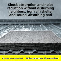 Feutre insonorisant industriel pour baldaquin, panneau absorbant le son, imperméable à l'extérieur, anti-bruit, anti-vibration