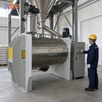 Mélangeur à pales pour poudres, machine de mélange pour mortier sec, enduit mural, plâtre, aliments, produits chimiques, usage industriel et énergétique