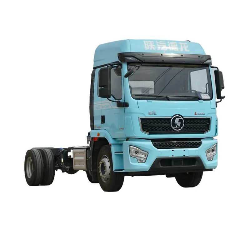 Heavy Duty Van Truck Cargo L5000 Solar 10Ton Cargo Dump Tipper Tricycle Truck Price Cargo Truck With Drawbar Trailer For Sale